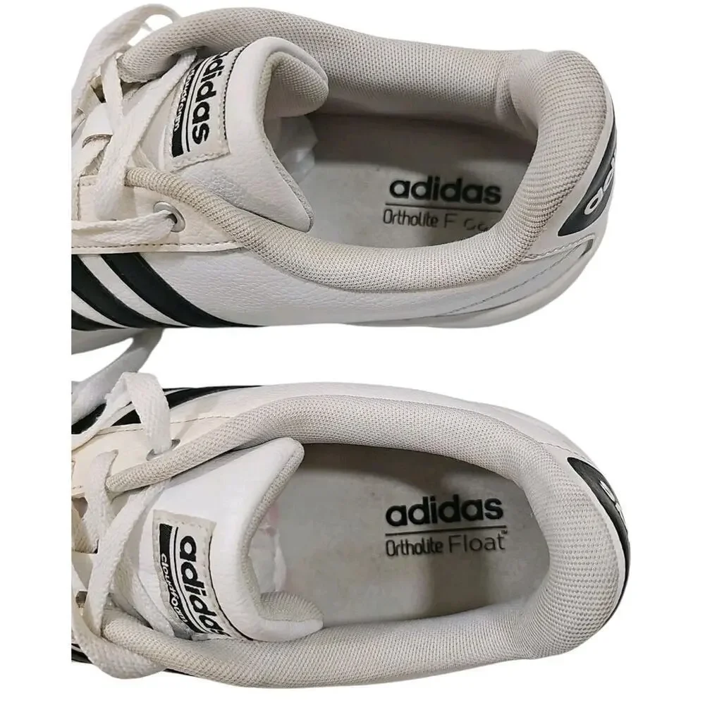 Adidas ~Men's Size 12~ Cloudfoam Neo White Black - AW4294-
